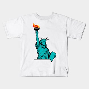 Statue Of Liberty Kids T-Shirt